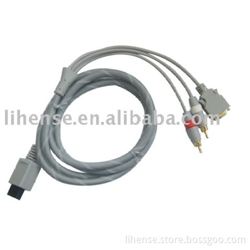 2RCA+D Cable for Wii